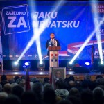 Donji MIholjac - Središnji skup Domoljubne koalicije