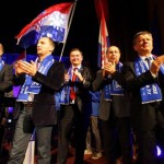 Našice - središnji skup Domoljubne koalicije